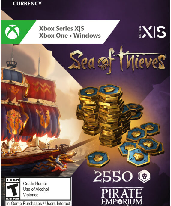 Sea of Thieves Captain’s Ancient Coin Pack – 2550 Coins