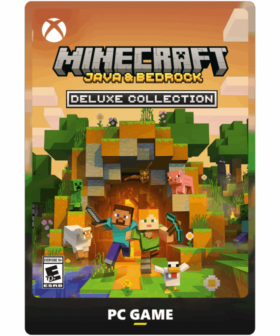 Minecraft Java Bedrock Deluxe Collection (Windows)
