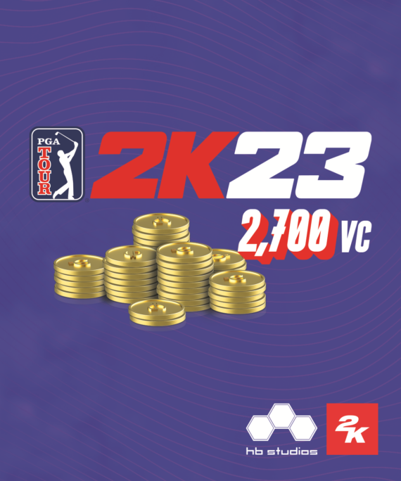 PGA Tour 2K23 - 2,700 VC Pack