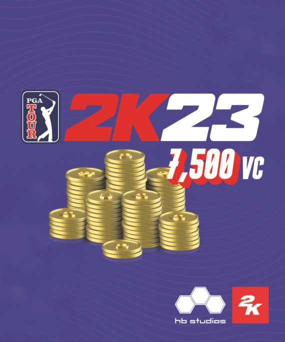 PGA Tour 2K23 - 7,500 VC Pack