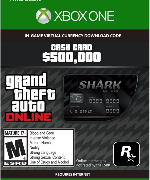Microsoft C2C GTA Online: Bull Shark Cash Card (Xbox One) TR