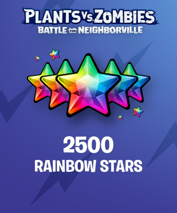 Plants vs. Zombies: Battle for Neighborville: 2500 Rainbow Stars
