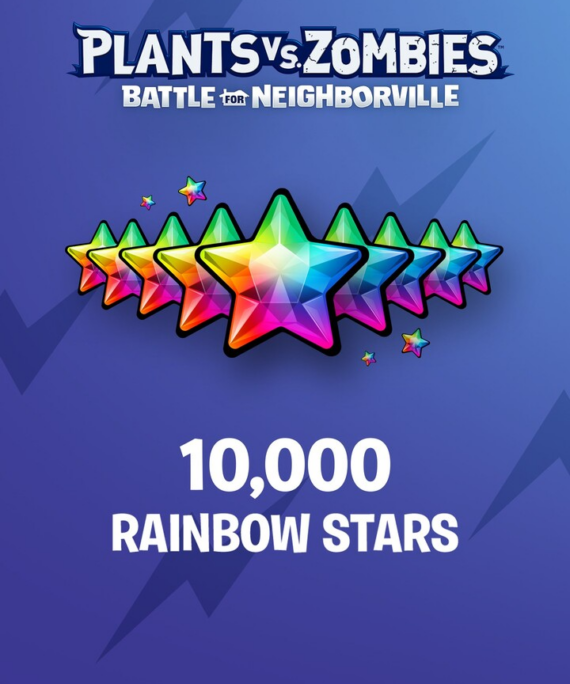 Plants vs. Zombies: Battle for Neighborville: 10000 Rainbow Stars