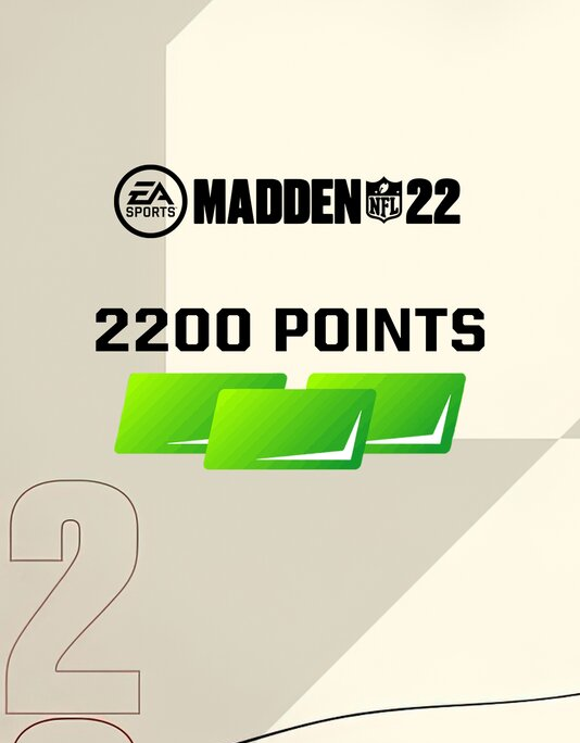 Madden NFL 22: 2200 Madden Points