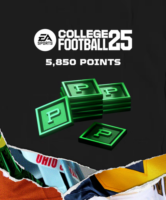 College Football 25 5850 Pts