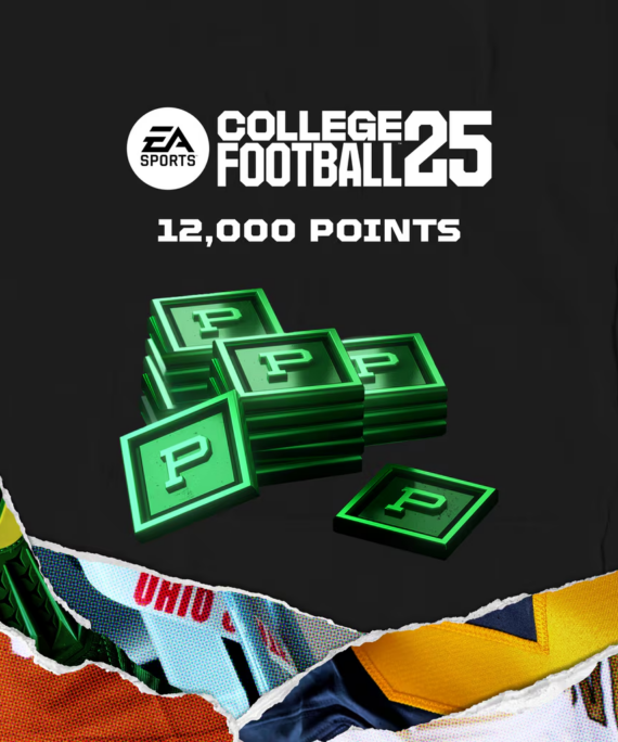 College Football 25 12k Pts