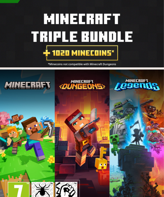 Minecraft Triple Bundle Xbox