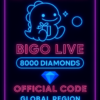 Bigo Live - 8000 Diamonds (Global)