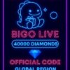 Bigo Live - 40000 Diamonds (Global)