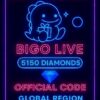 Bigo Live - 5150 Diamonds (Global)