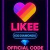 Likee 630 Diamonds Code - 15$