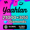 Yaahlan 21000+3050 Diamonds (Global)