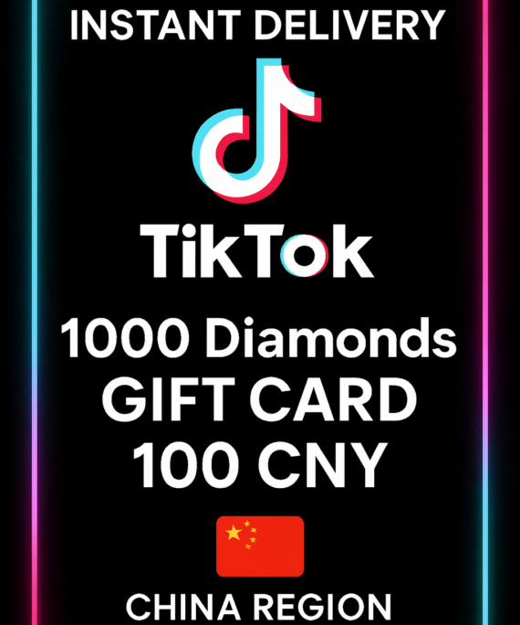 TikTok - Douyin 1000 Diamonds Gift Card 100 CNY