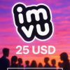 IMVU Prepaid Card 25$