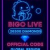 Bigo Live - 26300 Diamonds (Global)