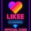 Likee 84 Diamonds Code - 2$