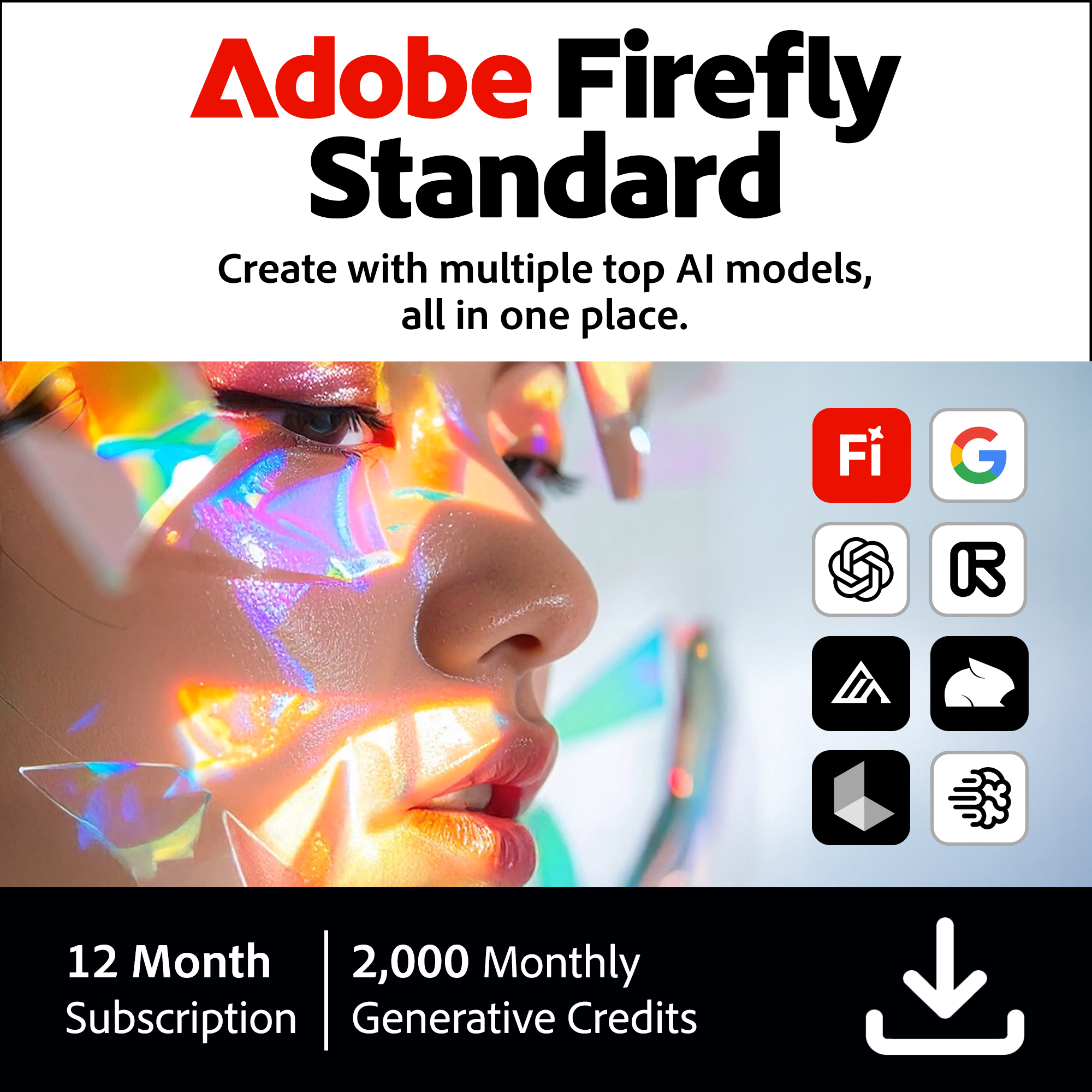 Adobe Firefly Standard 1Y Sub ESD TR