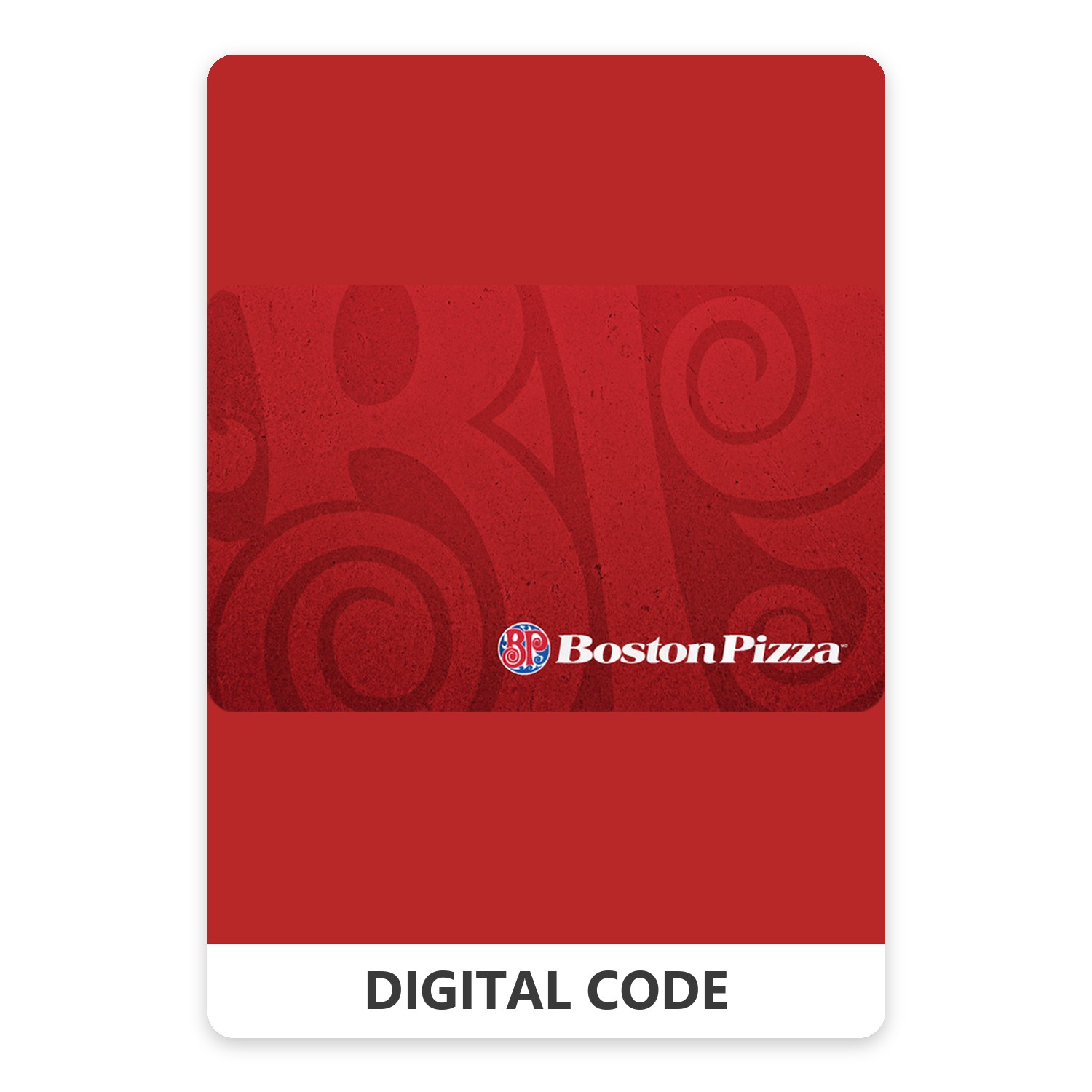 Boston Pizza CAD 100 CAD