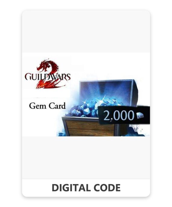 Guild Wars 2 Gem Card 25 USD