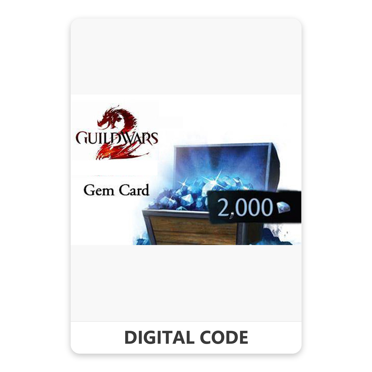 Guild Wars 2 Gem Card 25 USD